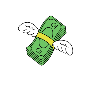 Give your money wings!